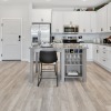 Well-lit kitchen with ample counter space